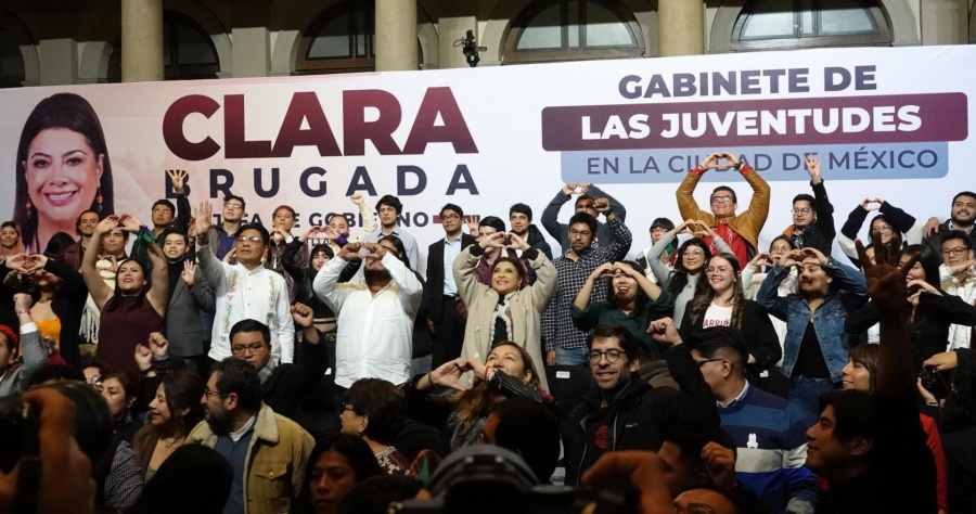 Clara Brugada y su apuesta por la juventud en la precampa&ntilde;a electoral
