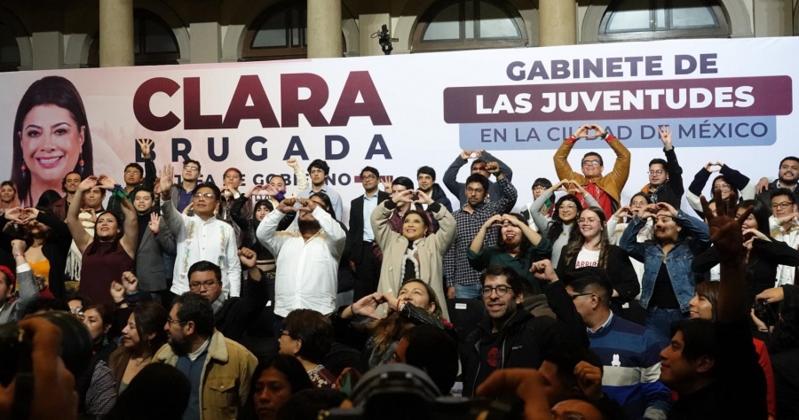 Clara Brugada y su apuesta por la juventud en la precampaña electoral