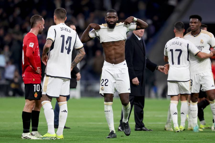 Un gol de cabeza de Rudiger desatasca al Real Madrid ante el Mallorca