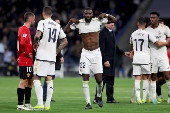 Un gol de cabeza de Rudiger desatasca al Real Madrid ante el Mallorca