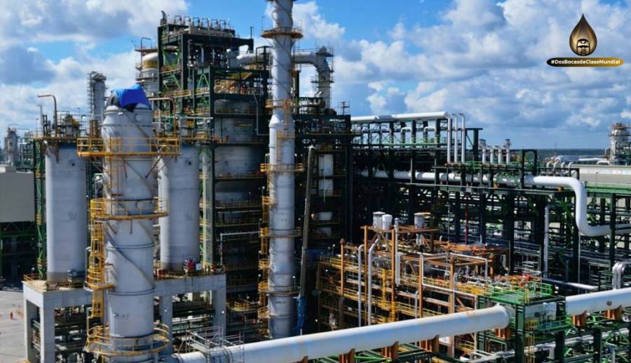 Refinería Dos Bocas comenzará producción a finales de enero de 2024