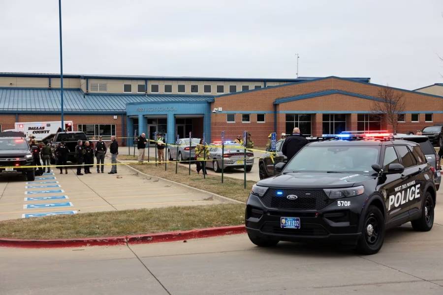 Un muerto y cinco heridos en tiroteo en escuela secundaria en EEUU