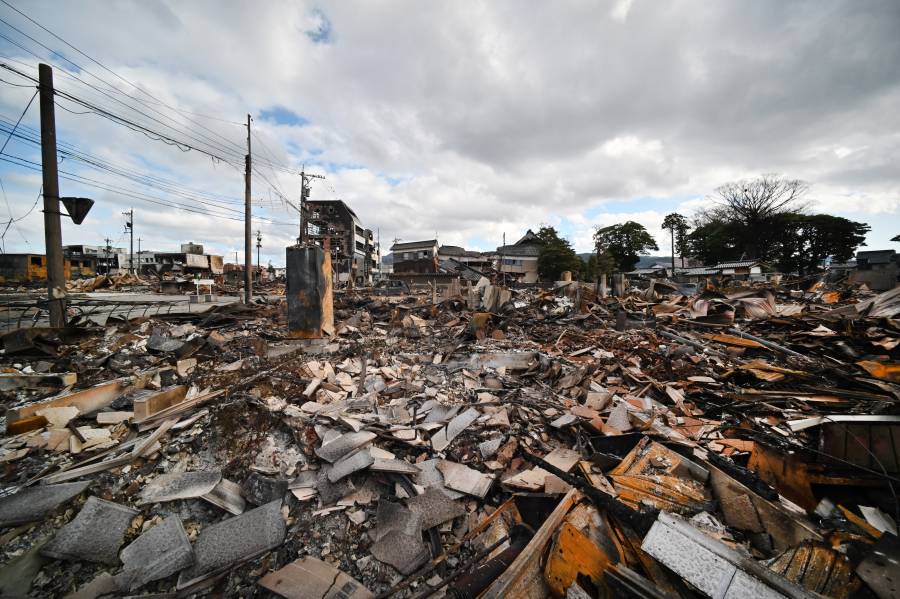 Saldo de sismo en Jap&oacute;n sube a 92 muertos y 242 desaparecidos