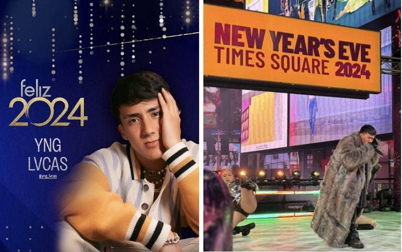 Yng Lvcas despidi&oacute; el 2023 con m&aacute;gico concierto en Nueva York