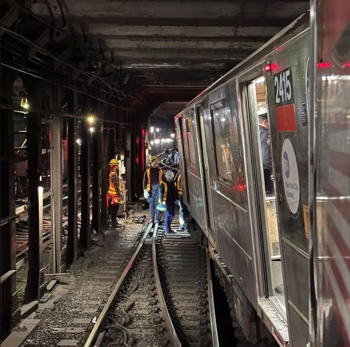 Accidente en metro de Nueva York deja 24 heridos