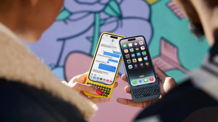 Teclado físico en iPhone, como el BlackBerry: esta es la innovación en CES 2024