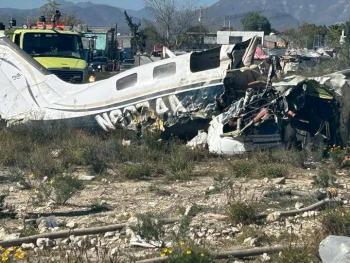 Desplome de avioneta en Ramos Arizpe, Coahuila, deja cuatro muertos