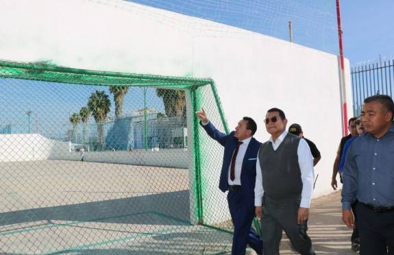 Nuevos espacios deportivos en el Penal de La Pila