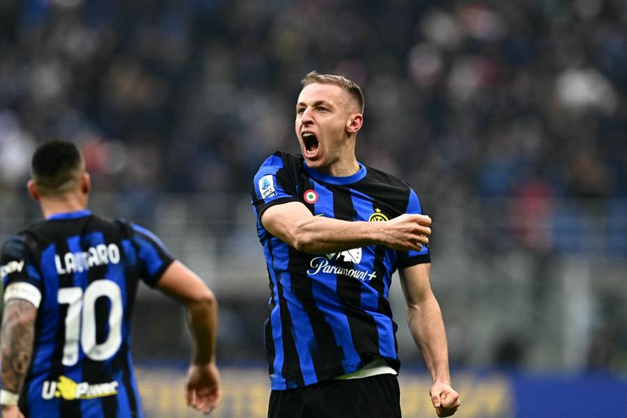 Inter sufre pero termina como líder en primera vuelta de la Serie A