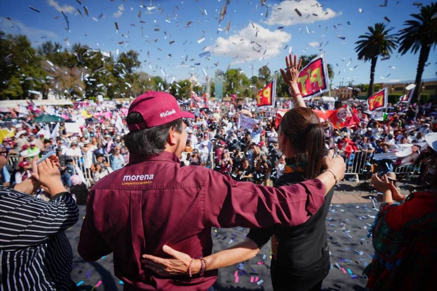 Claudia Sheinbaum avanza con ventaja en las preferencias durante la precampaña, afirma Mario Delgado