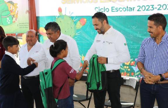Gobierno de SLP brindará apoyo a 350 mil estudiantes mediante Sedesore