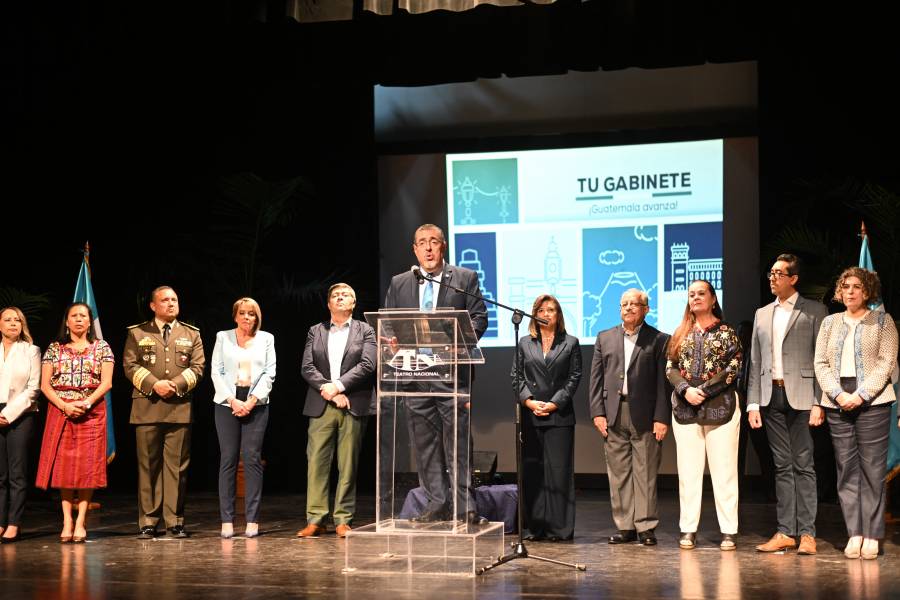 Presidente electo de Guatemala anuncia gabinete con paridad de género