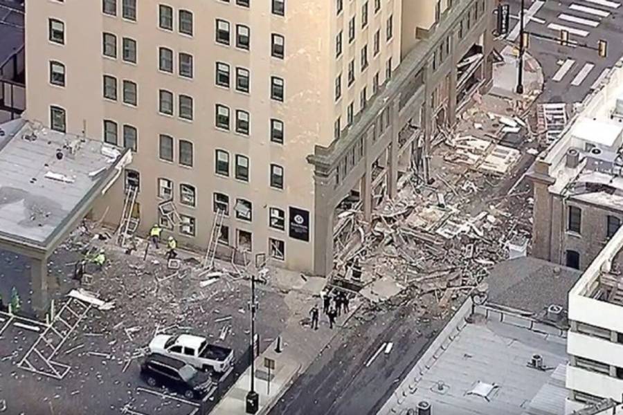 Explosi&oacute;n en el centro de Fort Worth, Texas, deja al menos 21 heridos