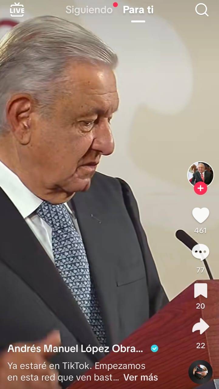 AMLO ofrece disculpa en TikTok a diputada Salma Luévano por llamarla “señor vestido de mujer”