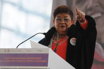 Ernestina Godoy anuncia &uacute;ltimo informe sin referirse al rechazo de su ratificaci&oacute;n