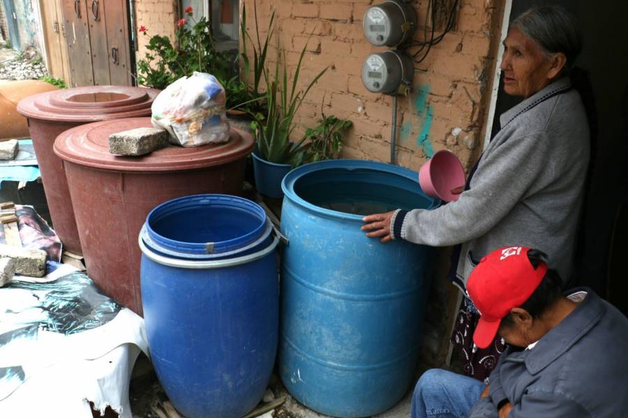 Cinco colonias afectadas por problemas en el suministro de agua en Nezahualcóyotl