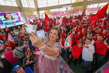 X&oacute;chitl G&aacute;lvez: “Las escenas terribles que vimos ayer en Ecuador nos recuerdan el peligro que corre M&eacute;xico”
