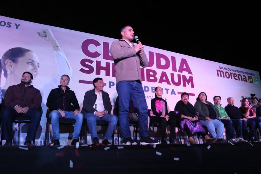 “En las próximas elecciones se elegirá entre la honestidad o la corrupción”, dice García Harfuch