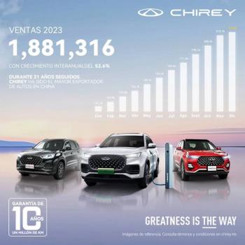Chery Group: L&iacute;der Exportador Automotriz de China con &Eacute;xito Global en 2023