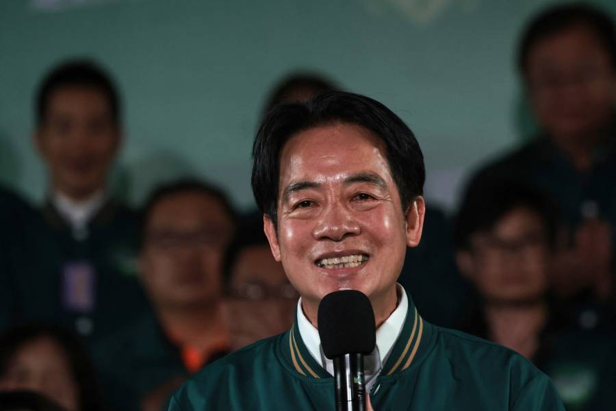 Candidato criticado por China gana elección presidencial de Taiwán