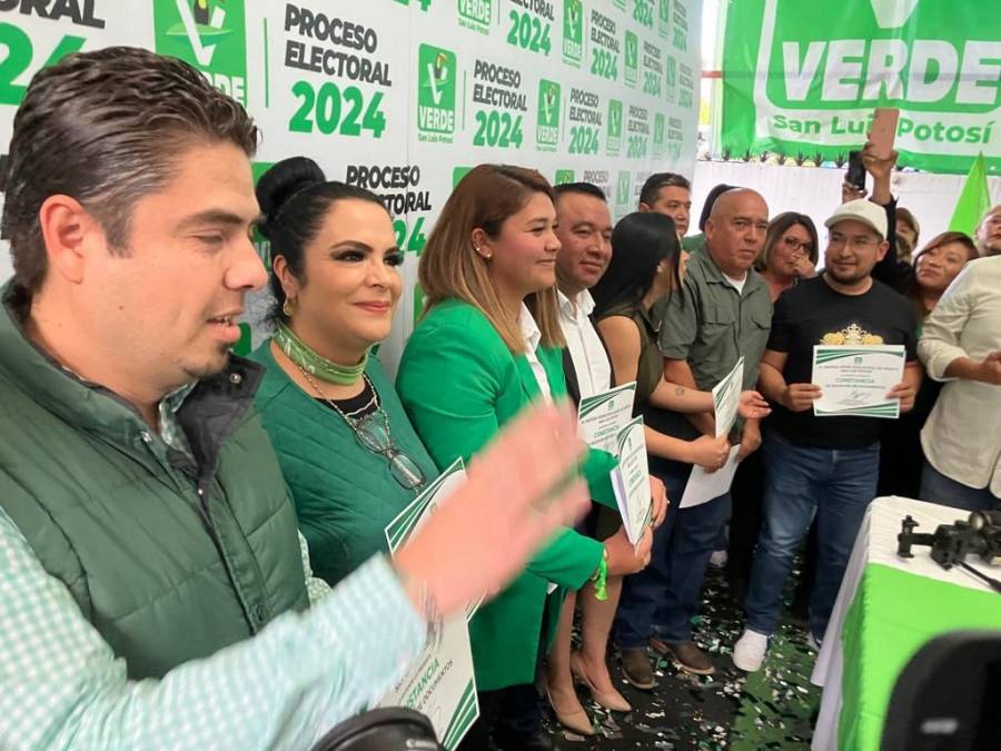 Con ambiente festivo, PVEM concluye jornada de registros a precandidaturas