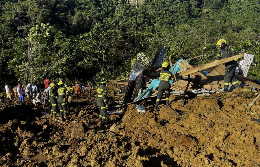 Al menos 33 fallecidos deja un alud de tierra en noroeste de Colombia