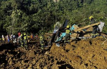 Al menos 33 fallecidos deja un alud de tierra en noroeste de Colombia