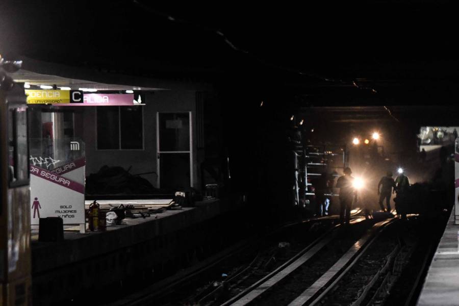 Interrupción temporal de servicio en Línea 1 del metro por ajuste eléctrico