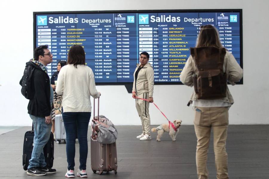Se registran 19.5 millones de entradas aéreas regulares a México: Segob