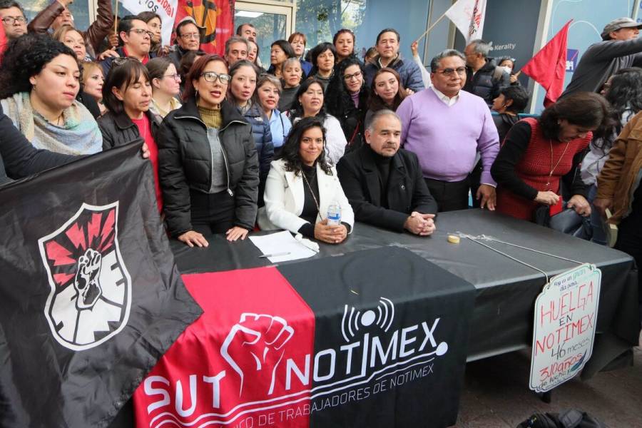 Realizan pago de liquidaciones a trabajadores de Notimex