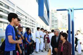 Reconoce Lilia Cedillo logros de la Preparatoria 2 de Octubre