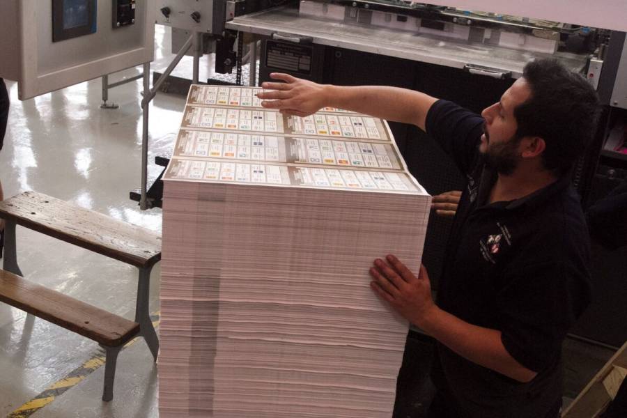 Luego de tres décadas, TGM garantiza la impresión de boletas del INE
