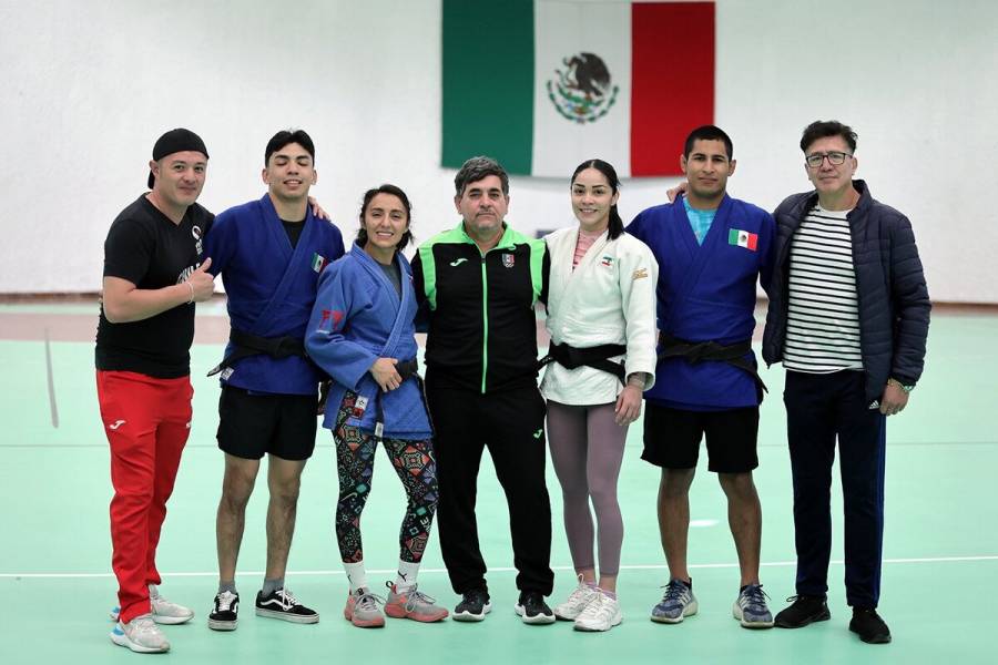 Judocas aztecas retoman preparación en CONADE; buscarán boletos olímpicos