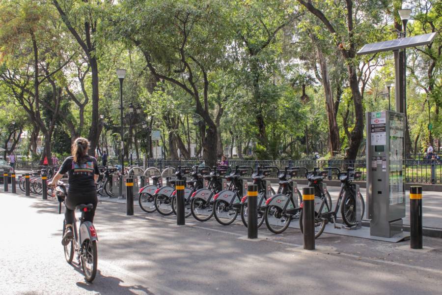 Finaliza instalación de Ecobici en Cuauhtémoc, Miguel Hidalgo y Coyoacán