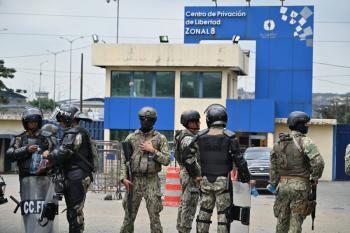 Policía colombiana busca a líder criminal ecuatoriano 'Fito' tras fuga de prisión