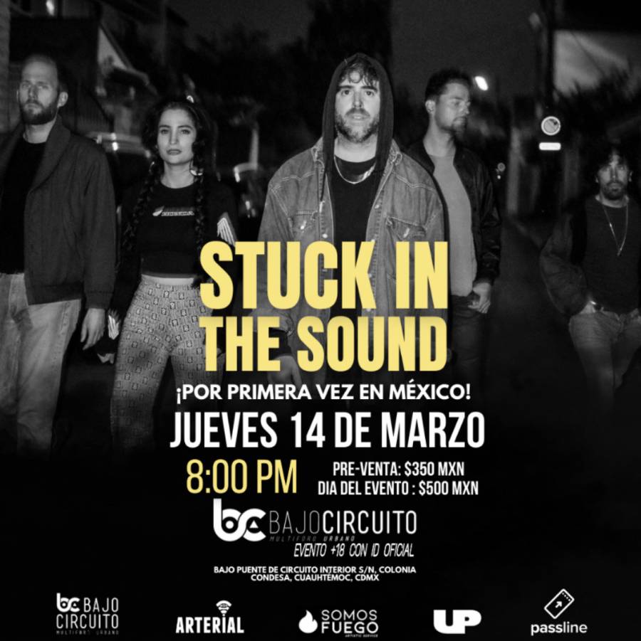 ¡Stuck in the sound llegará a México con nuevo disco!