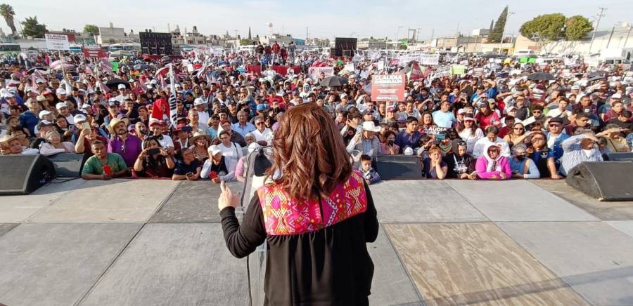Morena unida en Ecatepec respalda a Claudia Sheinbaum: Azucena Cisneros