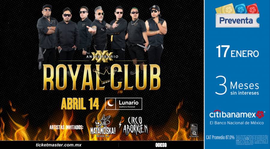 ROYAL CLUB: El Lunario vibrará al ritmo del ska por sus 30 años de carrera