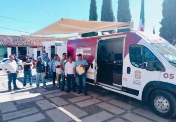 Unidades M&oacute;viles de Expedici&oacute;n de Licencias de Conducir llegan a municipios del sur de la entidad