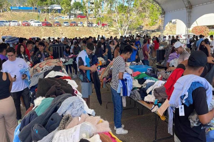 Shein dona 6,000 piezas de ropa a damnificados por huracán Otis