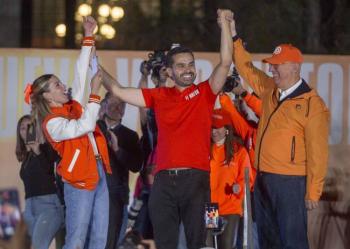 Así fue el cierre de precampaña de Álvarez Máynez en Nuevo León