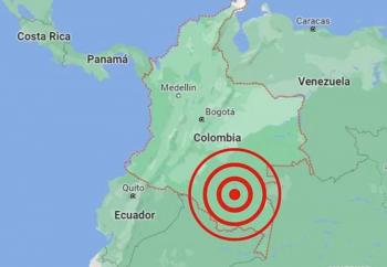 Sismo de magnitud 5.6 sacude el centro Colombia, sin reporte de v&iacute;ctimas ni da&ntilde;os