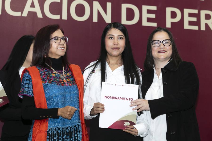 En cinco años, SEP basificó más de 950 mil docentes: Leticia Ramírez