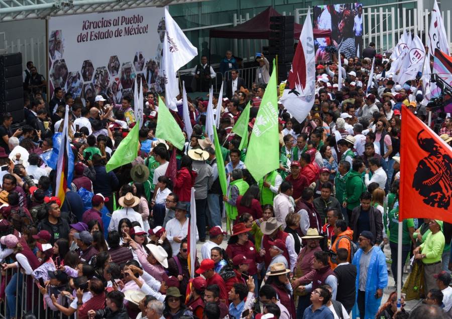 Dos coaliciones emergen para las elecciones en el Estado de M&eacute;xico