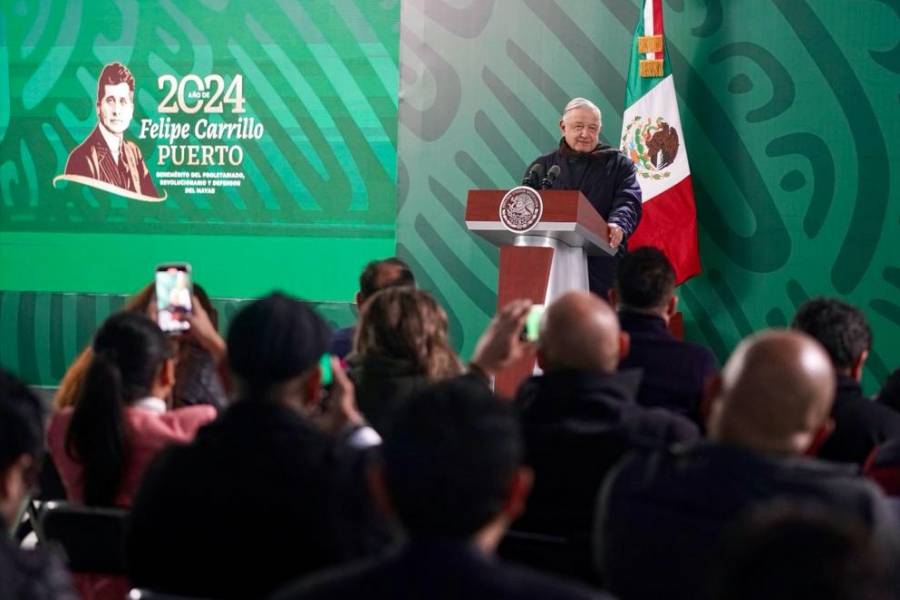 “Hemos erradicado la corrupción”, asegura López Obrador