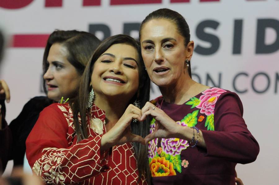 Clara Brugada celebra la ratificación de Claudia Sheinbaum como candidata presidencial de Morena