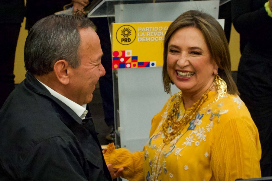Xóchitl Gálvez fue elegida candidata única del PRD para la presidencia
