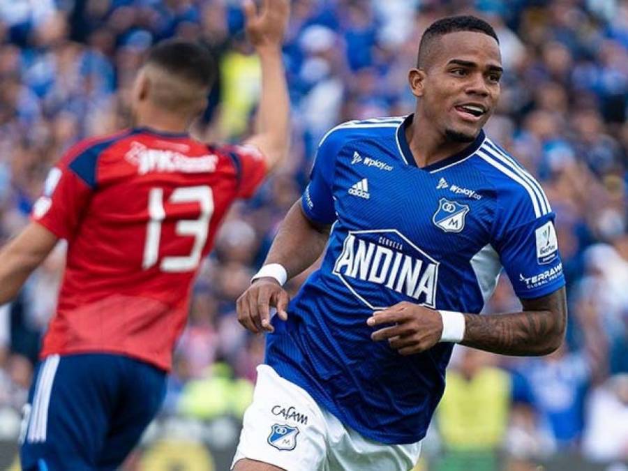 Édgar Guerra hace historia en Millonarios: entró al top 5 de los goles más rápidos