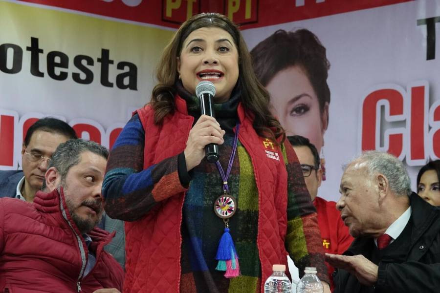 Clara Brugada se deslinda de supuesto audio en favor de Santiago Taboada