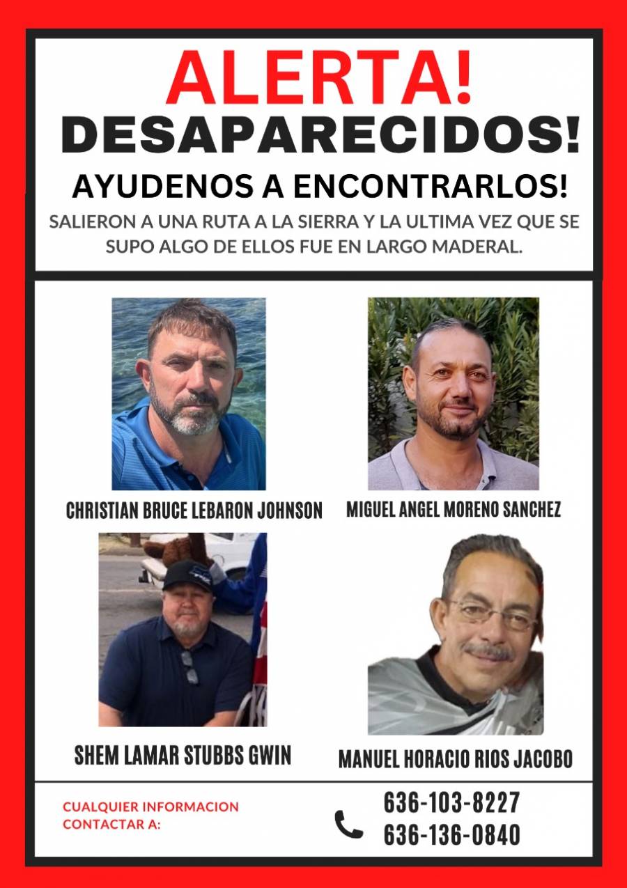 Comunidad LeBarón da ultimátum a autoridades estatales para localizar secuestrados
